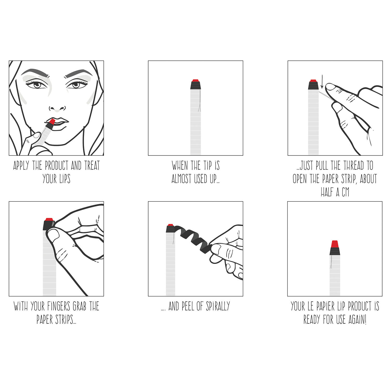 Glossy Lipstick - Blossom - Life Before Plastik